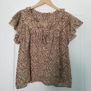 Denim & Supply Floral Blouse